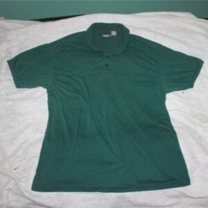 Vintage Crossbow Men's Green Short Sleeve Polo Shirt Size 2XL